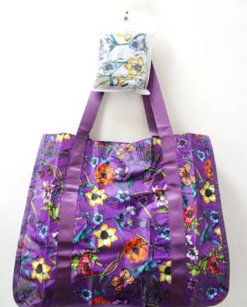 1333 purple Fashion shopping Bag 12pcs UP $3 each Size 17*6.5*14.5