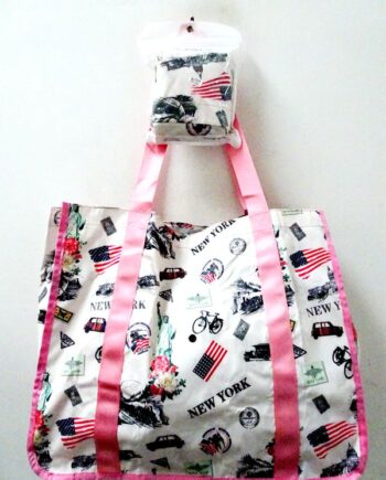 1334 pink Fashion shopping Bag 12pcs UP $3 each 17*6.5*14.5