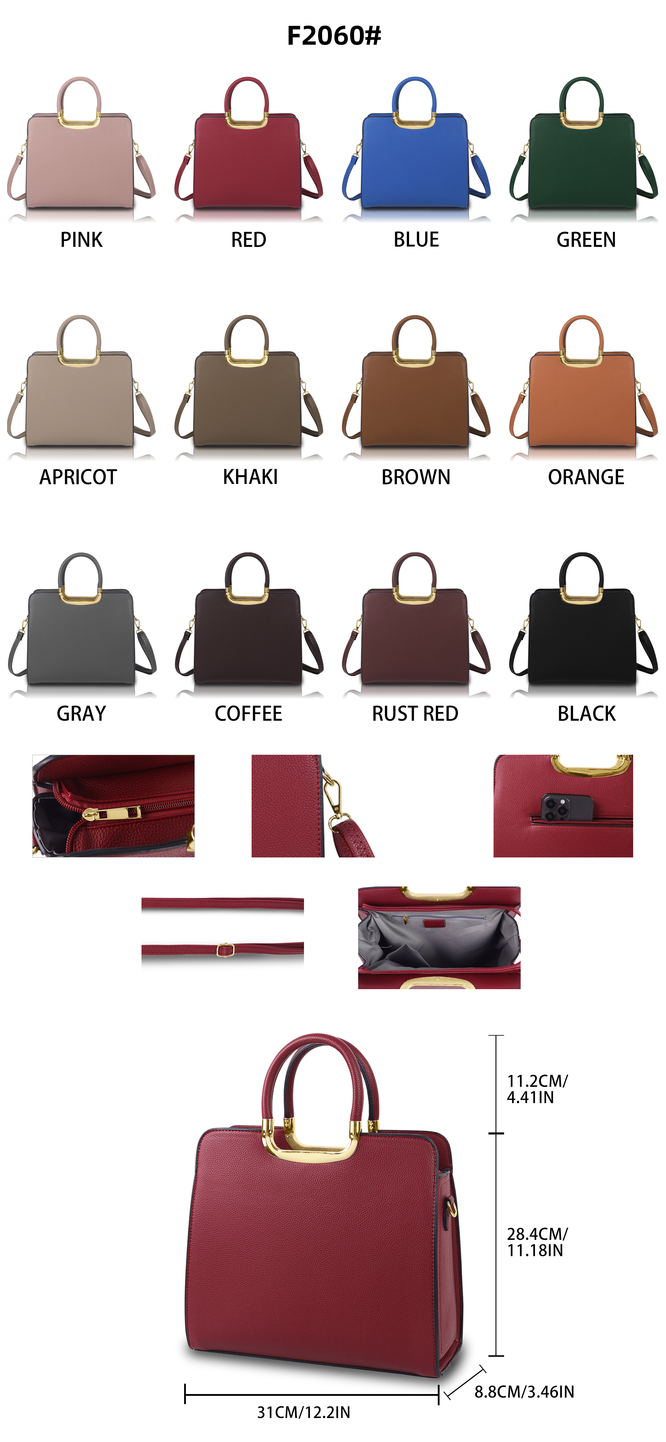 2060.. Size L12*W3.5*H11  20pcs per Box